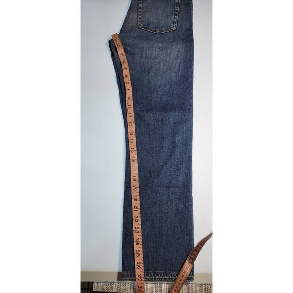 AG Adriano Goldschmied Women's The Isabelle Straight Crop Jeans Size 28R - Picture 9 of 11